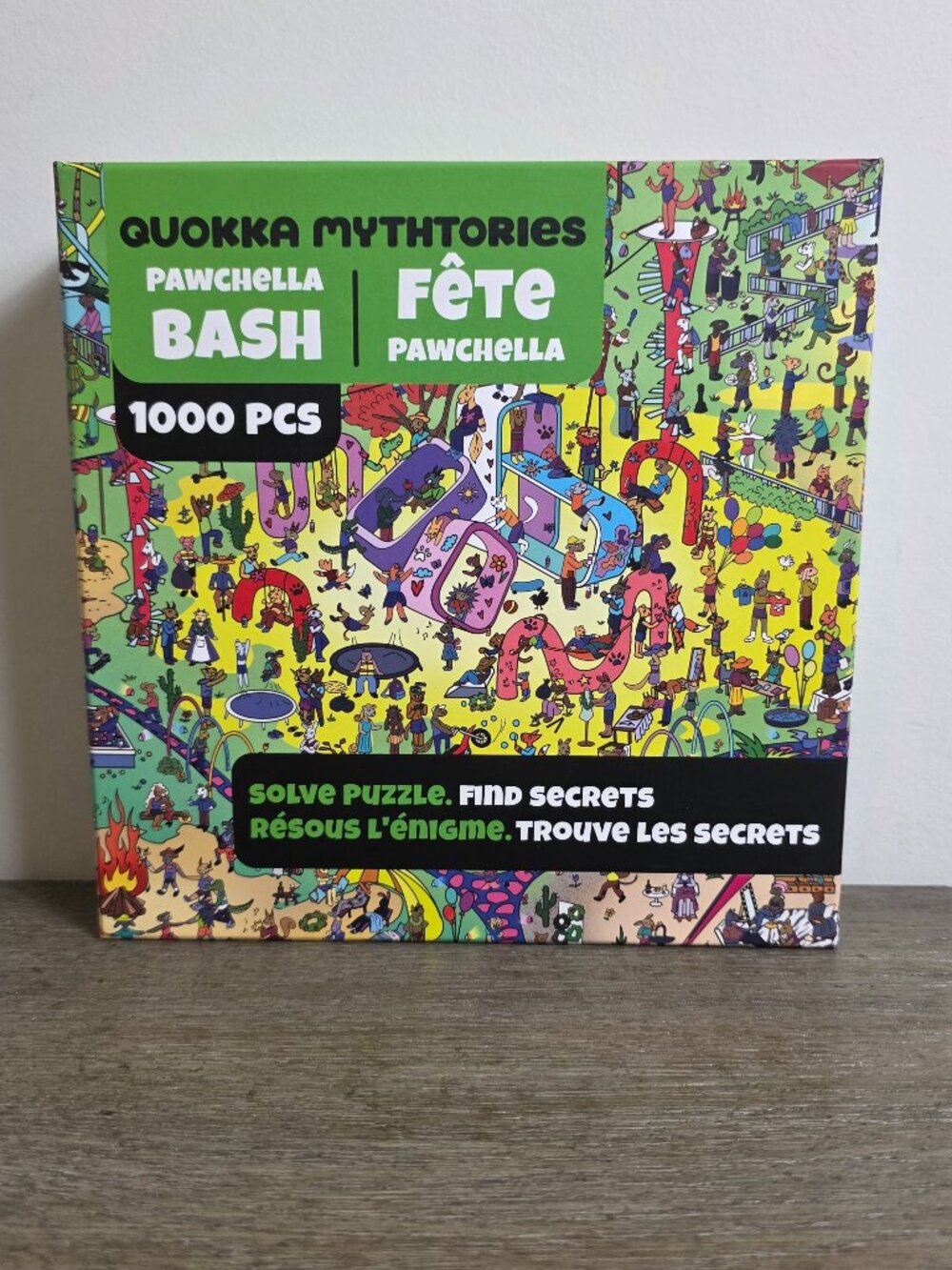Pawchella Bash - 1000 Piece Jigsaw Puzzle by Quokka Mythtories